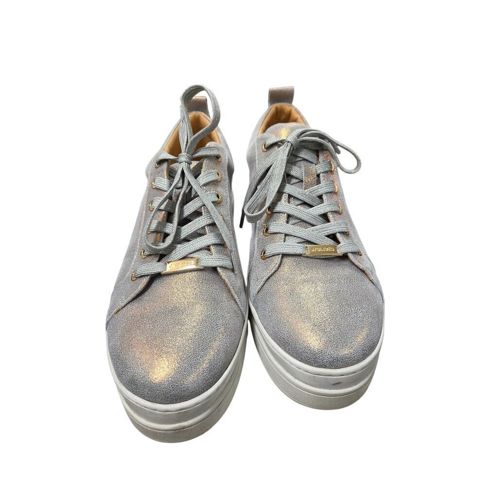 J/Slides Iridescent Platform Sneakers Size 10 - Picture 7 of 8